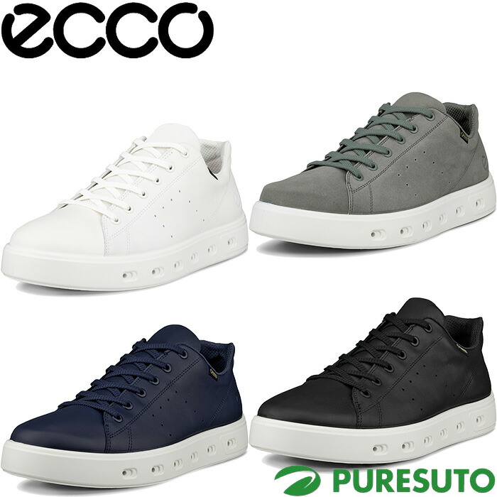 残響音 ECCO スニーカー 表どおり720 ECCO street 720 men メンズ 52088401007／52088402232／52088401038／52088401001 心地よいスニーカー GORE-TEX申し受ける ゴアテックス なめし革 町青少年 格好のいい ブランド名 スニーカー-メンズ靴