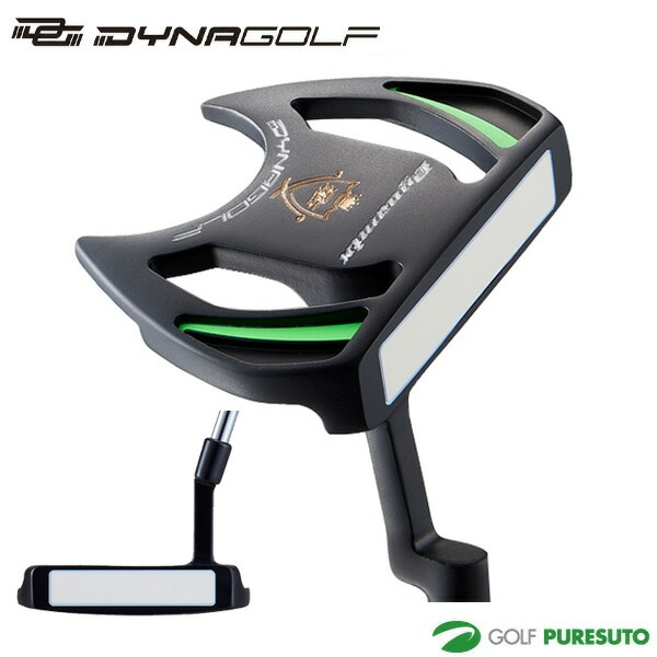 決まり其れ相応真似形 ダイナゴルフ 動力学 パター マレット型 Dynagolf Dynamix 【■Wor■】 ゴルフ野球クラブ 右利き スポーツ・アウトドア-メンズクラブ