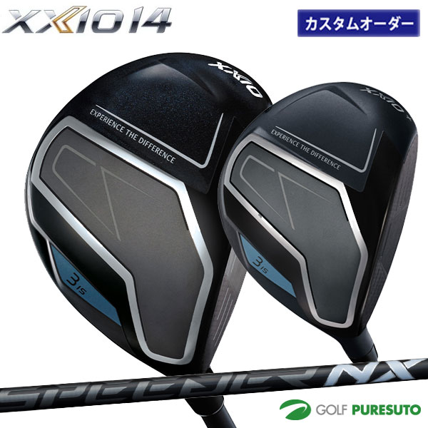 カスタムオーダー ダンロップ ゼクシオ14 フェアウェイウッドシリーズ XXIO14 XXIO14＋ SPEEDER NX BLACK カーボンシャフト 2024年モデル［DUNLOP］【■DC■】
