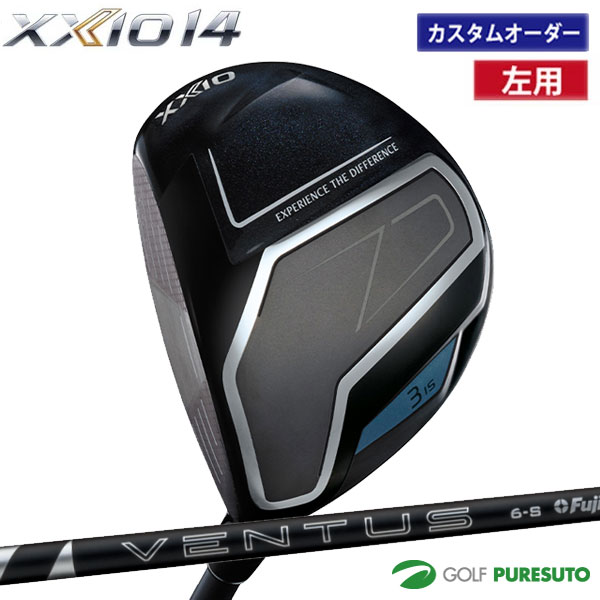 カスタムオーダー レフティー 左用 ダンロップ ゼクシオ14 フェアウェイウッド 24 VENTUS BLACK カーボンシャフト 2025年モデル［DUNLOP］［2026年1月中旬頃発売予定］【■DC■】