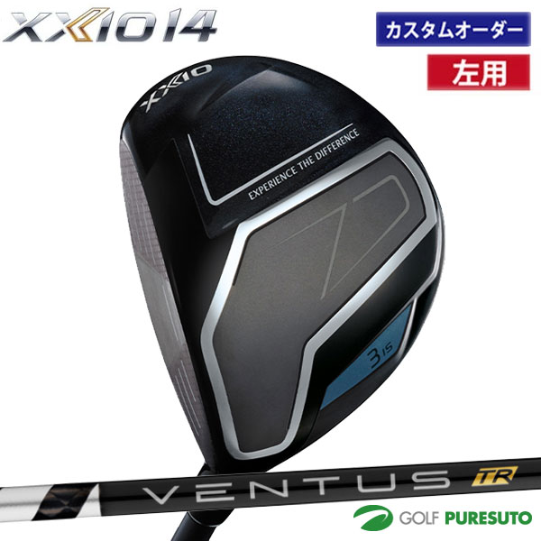 カスタムオーダー レフティー 左用 ダンロップ ゼクシオ14 フェアウェイウッド VENTUS TR BLACK カーボンシャフト 2024年モデル［DUNLOP］［2026年1月中旬頃発売予定］【■DC■】