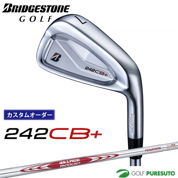 カスタムオーダー ブリヂストンゴルフ 242CB+ アイアン 単品 MODUS3 TOUR105 スチールシャフト BRIDGESTONE GOLF【■BC■】