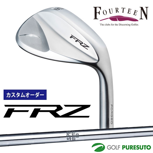 カスタムオーダー フォーティーン FRZ ウェッジ パールサテン仕上げ ウェッジ NS PRO 950GH WF スチールシャフト フォーティーンオリジナルグリップ FOURTEEN エフアールゼット 【■Kag■】|スポーツ プレスト
