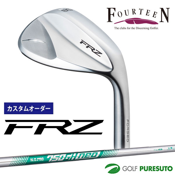 カスタムオーダー フォーティーン FRZ ウェッジ パールサテン仕上げ ウェッジ NS PRO 750GH neo スチールシャフト フォーティーンオリジナルグリップ FOURTEEN エフアールゼット 【■Kag■】｜スポーツ　プレスト 22,571円