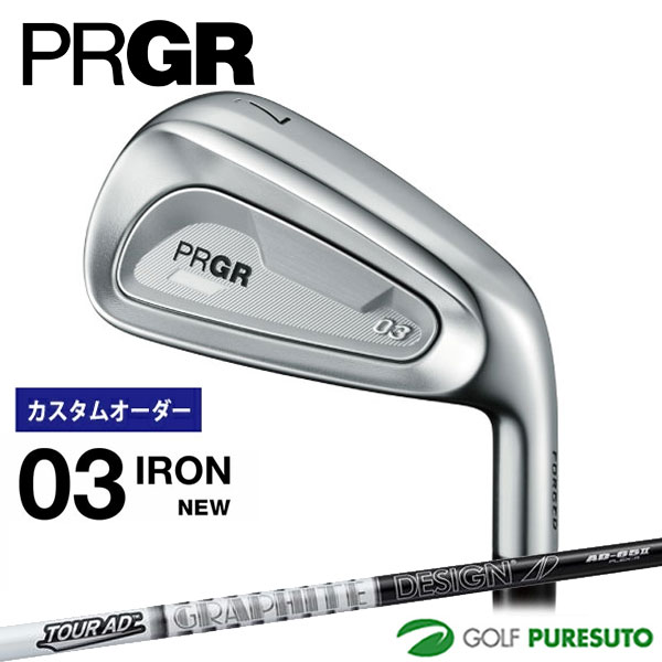 カスタムオーダー プロギア 03 アイアン 単品 #5、#6、G 2025年モデル Tour AD IRON 105 115 カーボンシャフト 日本仕様 PRGR 【■PC■】 27,885円