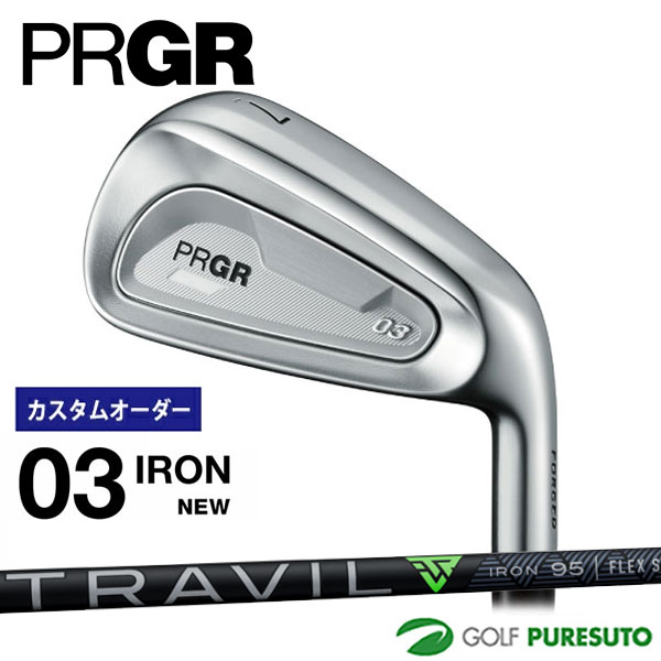 カスタムオーダー プロギア 03 アイアン 5本セット #7-#9、P、A 2025年モデル TRAVIL IRON 105 115 カーボンシャフト 日本仕様 PRGR 【■PC■】｜スポーツ　プレスト