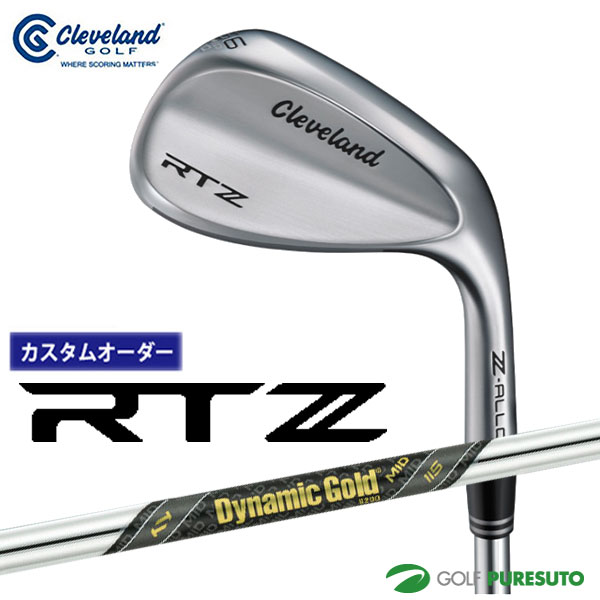 カスタムオーダー クリーブランド RTZ ツアーサテン ウェッジ Dynamic Gold MID 115 スチールシャフト 2025年モデル 日本仕様 日本正規品 cleveland アールティーゼット 【■DC■】
