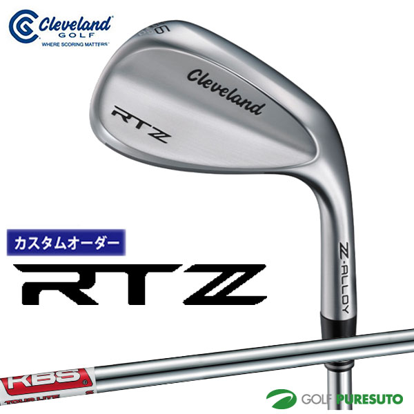 カスタムオーダー クリーブランド RTZ ツアーサテン ウェッジ KBS TOUR LITE スチールシャフト 2025年モデル 日本仕様 日本正規品 cleveland アールティーゼット 【■DC■】
