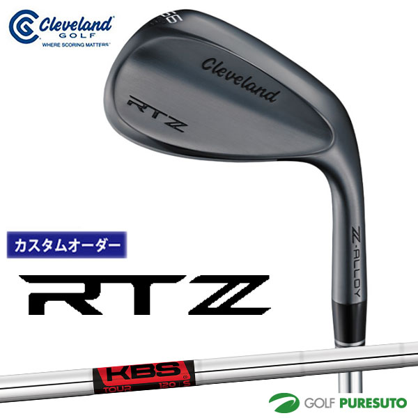 カスタムオーダー クリーブランド RTZ ブラックサテン ウェッジ KBS TOUR スチールシャフト 2025年モデル 日本仕様 日本正規品 cleveland アールティーゼット 【■DC■】