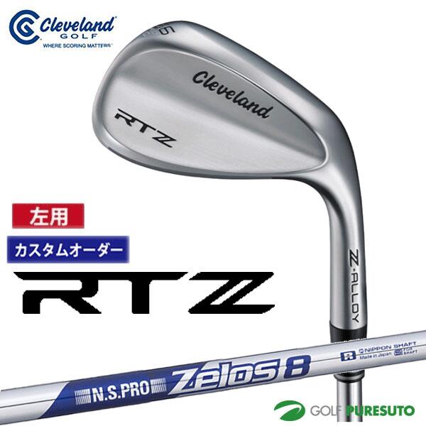 カスタムオーダー レフティー 左用 クリーブランド RTZ ツアーサテン ウェッジ NS PRO ZELOS 8 スチールシャフト 2025年モデル 日本仕様 日本正規品 cleveland アールティーゼット 【■DC■】