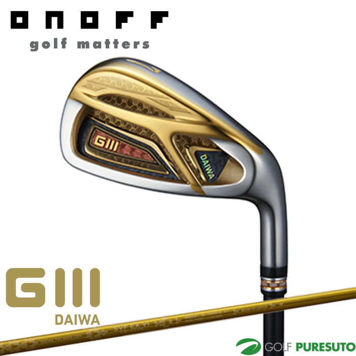 オノフ アイアン 5本仕掛ける #7～10、PW グローブライド ダイワ Glll SIGNATURE IRON SVF EX VI FM-424I 炭素立て坑 2024年青写真 アイアン仕掛ける ONOFF GLOBERIDE DAIWA【■Ti■】