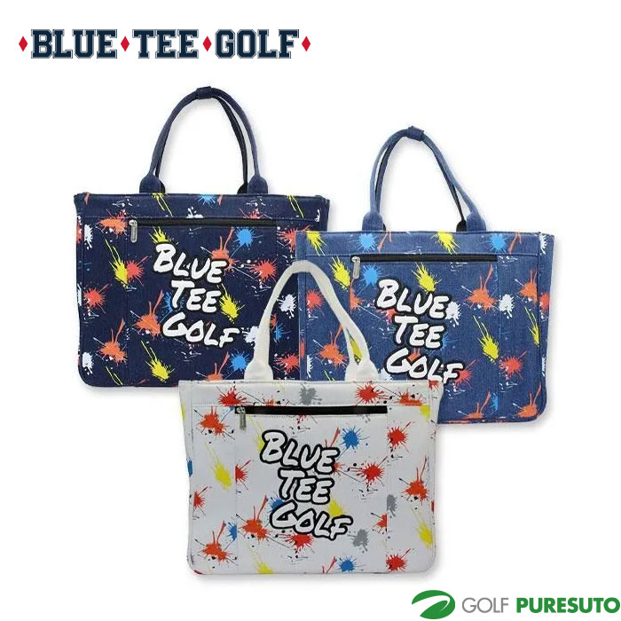 ブルーティーゴルフ デニムペイント ボストンバッグ BB-002 ゴルフバッグ BLUE TEE GOLF おしゃれ ブランド