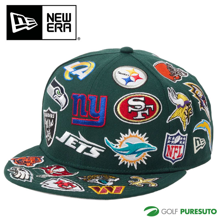 ニューエラ キャップ 9FIFTY Team Logo Allover NFL 14667797 スポーツウェア 帽子 2025年秋冬モデル NEWERA おしゃれ ブランド