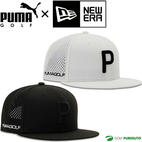 プーマ ニューエラ ゴルフ ゴルフキャップ 9FIFTY P キャップ コラボレーション メンズ 027713 帽子 ヘッドウェア ゴルフウェア 2026年春夏モデル PUMA GOLF × NEW ERA 春夏ウェア コラボ おしゃれ ブランド