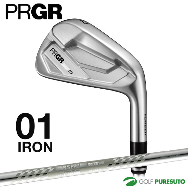 プロギア 01 アイアン 5本セット #6-PW スペックスチールIII Ver.2 スチールシャフト 2026年モデル PRGR ゼロワン アイアンセット 右利き メンズ|スポーツ プレスト