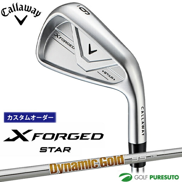 カスタム購入注文 キャロウェイ X FORGED STAR アイアン 単品 2026年真似形 Dynamic Gold 95 スチール写真立て坑 Callaway 日本操作手順 日本定まり品 エックス フォージド はやりっ子 ゴルフ野球クラブ  メンズ【■CCO■】