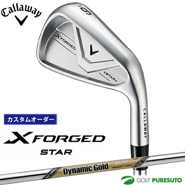 カスタム購入注文 キャロウェイ X FORGED STAR アイアン 単品 2026年青写真 Dynamic Gold EX Tour Issue スチール写真立て坑 Callaway 日本遣りかた 日本置き目品 エックス フォージド はやりっ児 ゴルフ野球クラブ  メンズ【■CCO■】