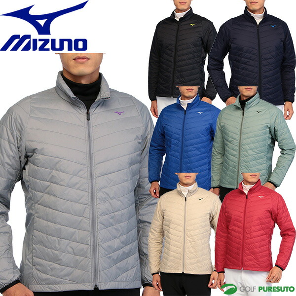 楽天市場】ミズノ ゴルフ 長袖 フルジップ ブルゾン ブレスサーモ
