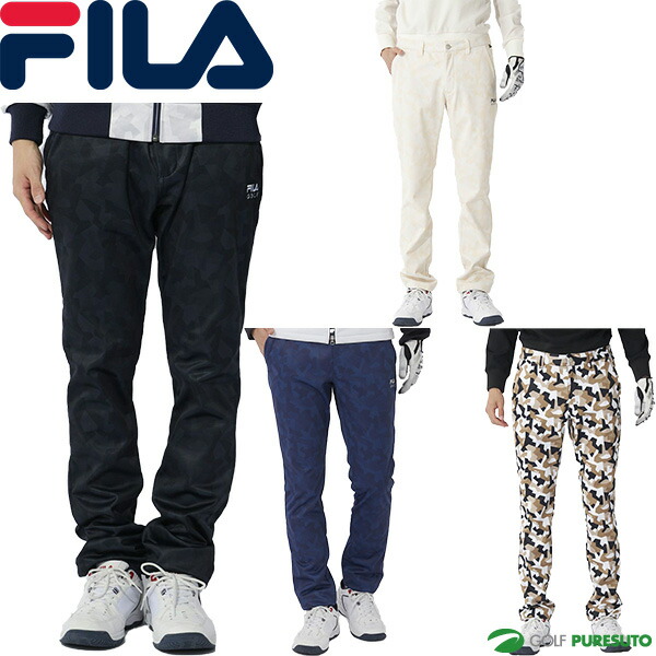 新品 フィラ ゴルフ 3層ボンディング パンツ 裏地フリース オフホワイト LL fila07833091.jpg