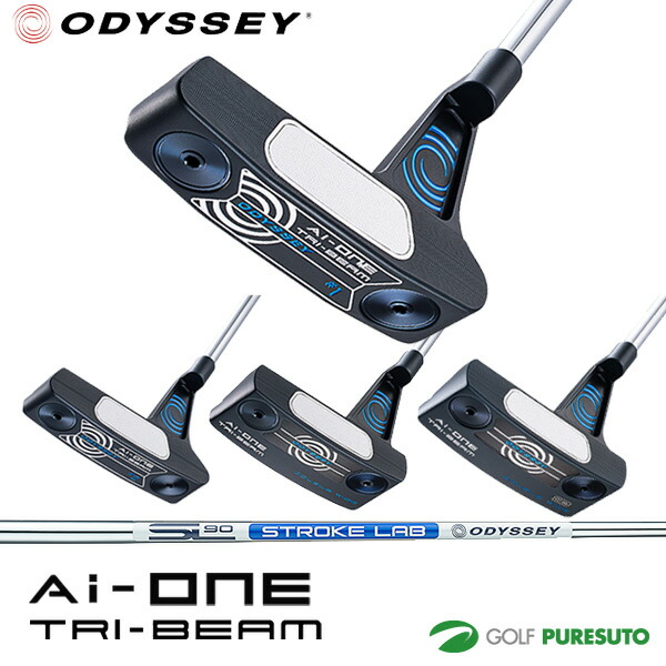 美品ODYSSEY Ai-ONE TRI-BEAM 2-BALL CS パター ODYSSEY（キャロウェイゴルフ） オデッセイ Ai-ONE TRI-BEAM 2