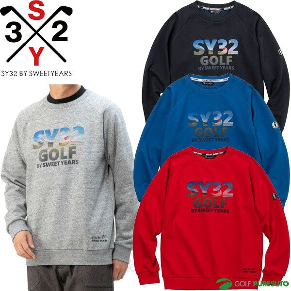 SY32 BY SWEET YEARS 長袖ポロシャツ XL ベージュ/ブラック syg22a521.jpg