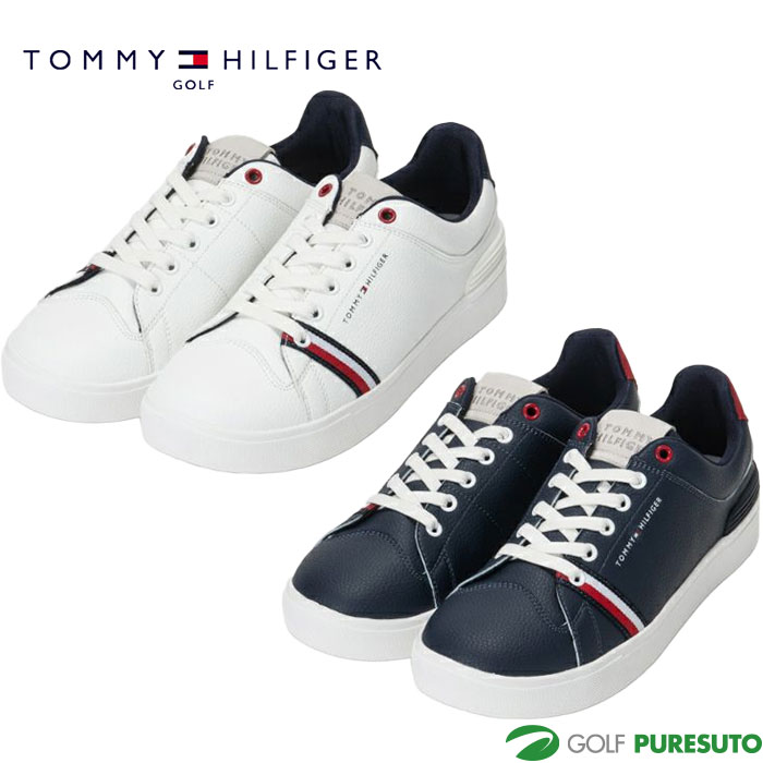 トミーヒルフィガー ゴルフ スパイクレスシューズ THMS4F ゴルフシューズ 2024年秋冬モデル TOMMY HILFIGER おしゃれ メンズ レディース ユニセックス