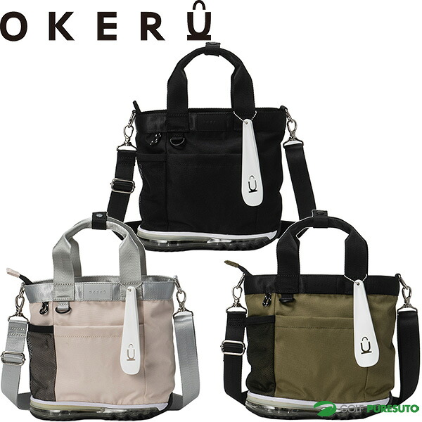 オケル タイプP TYPE-P ラウンドバッグ カートバッグ ミニトートバッグ OKMG5ST3 OKERU 普段使い アウトドア ピクニック ペットのお散歩にも ファスナー開閉 カラス対策 ショルダーストラップ ポリエステル おしゃれ ブランド ゴルフ小物入れ 便利 ゴルフグッズ 10,164円