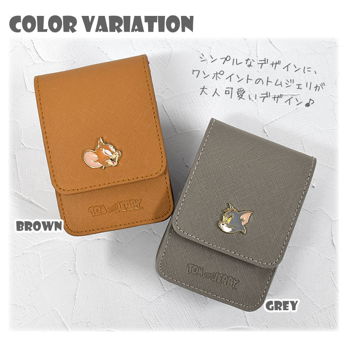 ポーチ 小物入れ Flapper R おしゃれ かわいい たばこ キャラクター グッズ ケース シガレットケース シガーケース タバコ タバコケース トムとジェリー トムジェリ フラッパー プレート ミニポーチ ライター リップ レディース ロング 化粧ポーチ 口紅 可愛い 数量は多い