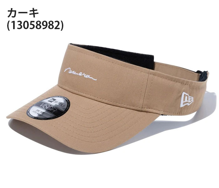 New Era Women S ニューエラ スポーツ 1305 Newera ゴルフ サンバイザー Golf レディース 1305 コーデュラ 自転車 ハンドリトゥンロゴ テニス