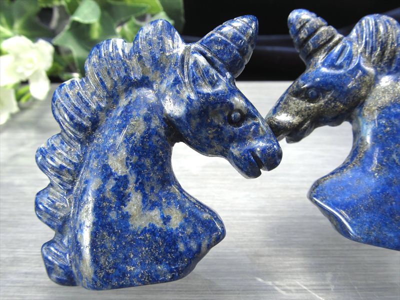 楽天市場】○【水晶 ユニコーン 彫り】高さ約50mm 重さ50g-60g前後 1個