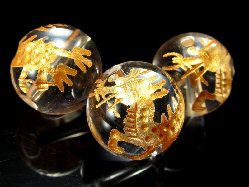 楽天市場】○1珠売り【白蛇 素彫り水晶 】12mm【tu-p
