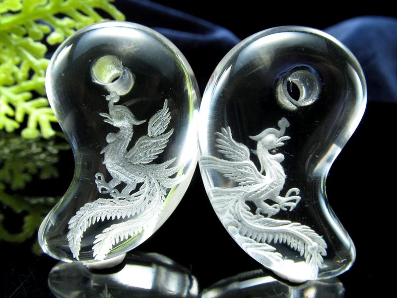 勾玉　古代 クリスタル　２５０８１４ 水晶勾玉 | 高級神棚・神具の通販なら伊勢宮忠オンラインストア