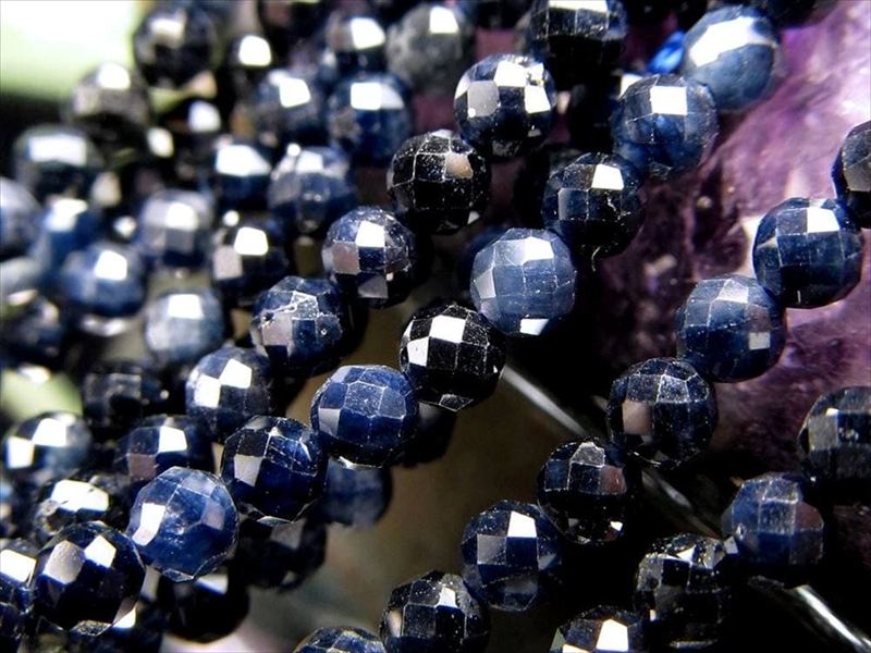 楽天市場】○極小サイズ 4A【サファイア ミラーカット 2mm-2.5mm珠