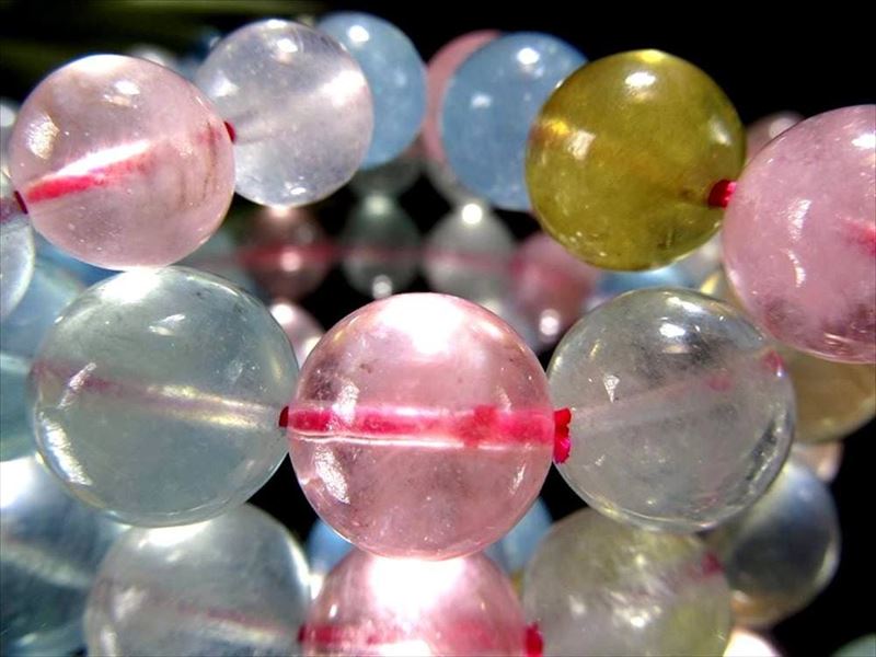 楽天市場】3A+【モルガナイト (ピンクアクアマリン)ブレスレット