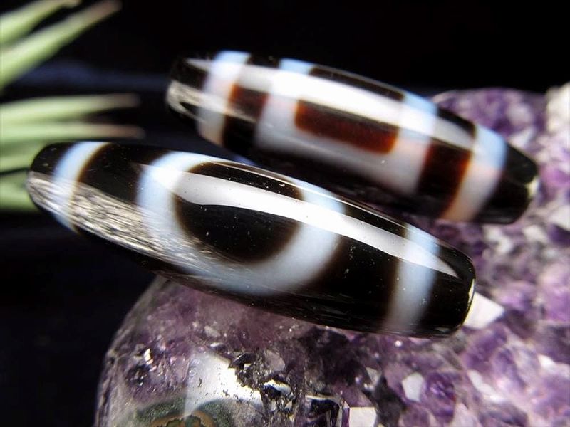 楽天市場】○【現品撮影の7個】A至純天珠【白蛇天珠(しろへび