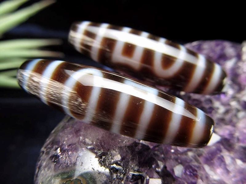 楽天市場】A至純天珠【陰陽太極天珠(いんようたいきょくてんじゅ