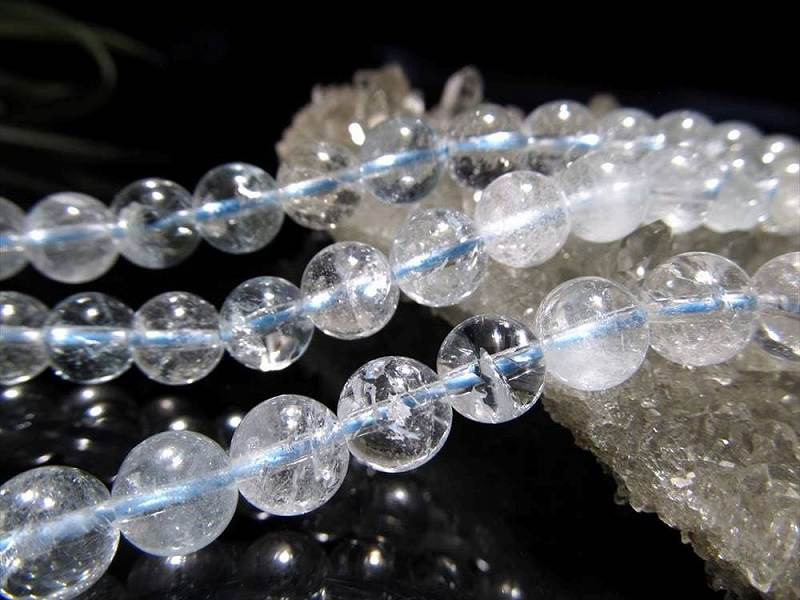 ●【激安宣言】【約7mm珠 ナチュラルカラー MIXトパーズ 一連】神の領域と繋がる石 ほんのり淡い色合い 約37-39cm【ブラジル産】【geki-sak】画像