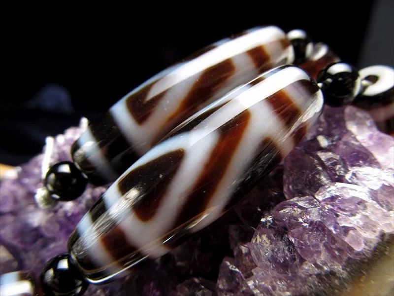 楽天市場】○A至純天珠 白【龍眼白天珠(りゅうがん「しろ」てんじゅ