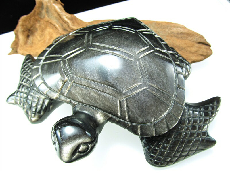楽天市場】【一点物】ゴールデンオブシディアン 亀 オブシディアン