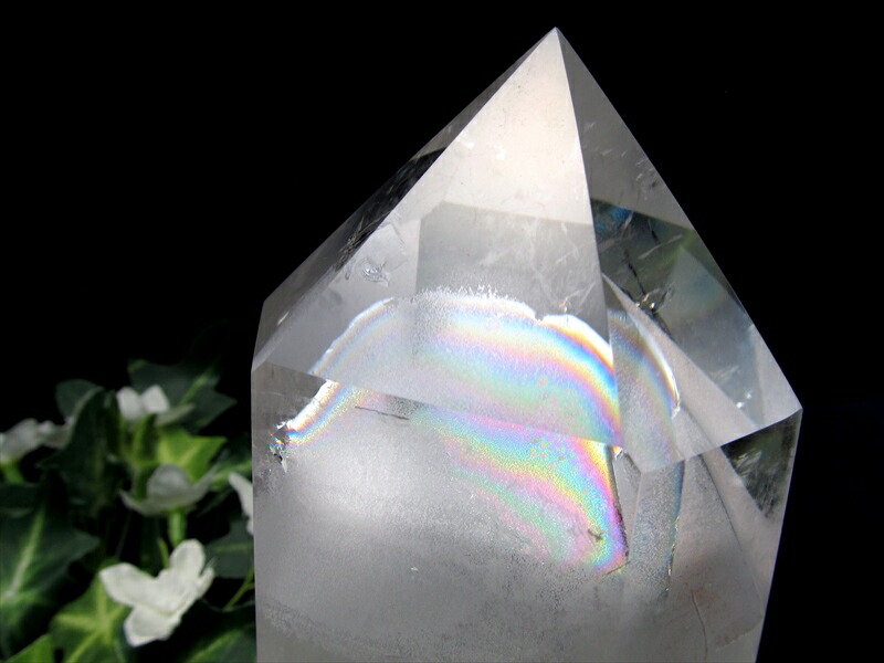 【龍脈水晶✨】ホワイトファントム　千層水晶　ポイント　クリスタル　原石 龍脈水晶✨】ホワイトファントム ガーデンクォーツ ポイント 千