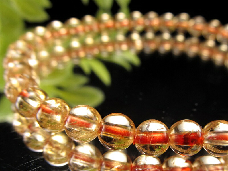 透明感抜群✨最高級 AAA ガーネットブレスレット／天然石 一点物 希少 透明感抜群✨最高級 AAA ガーネットブレスレット／天然石 一点物