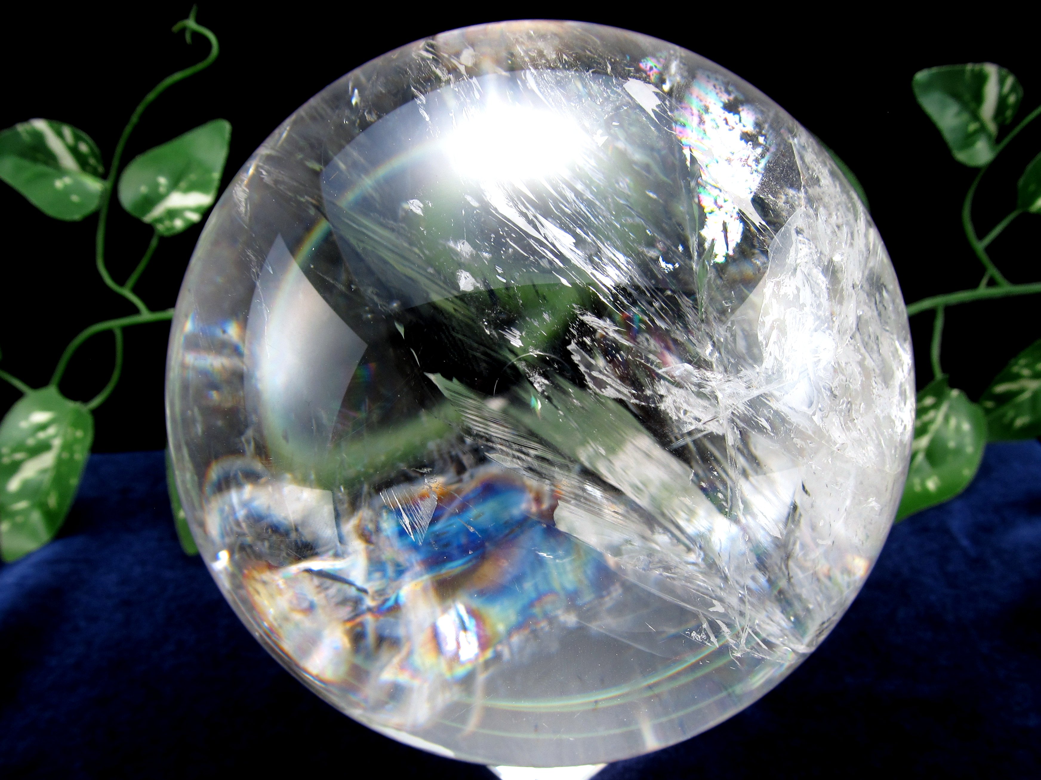 楽天市場】○葉っぱ型【縦約11mm 天然水晶（クリスタル）】 一連 約38