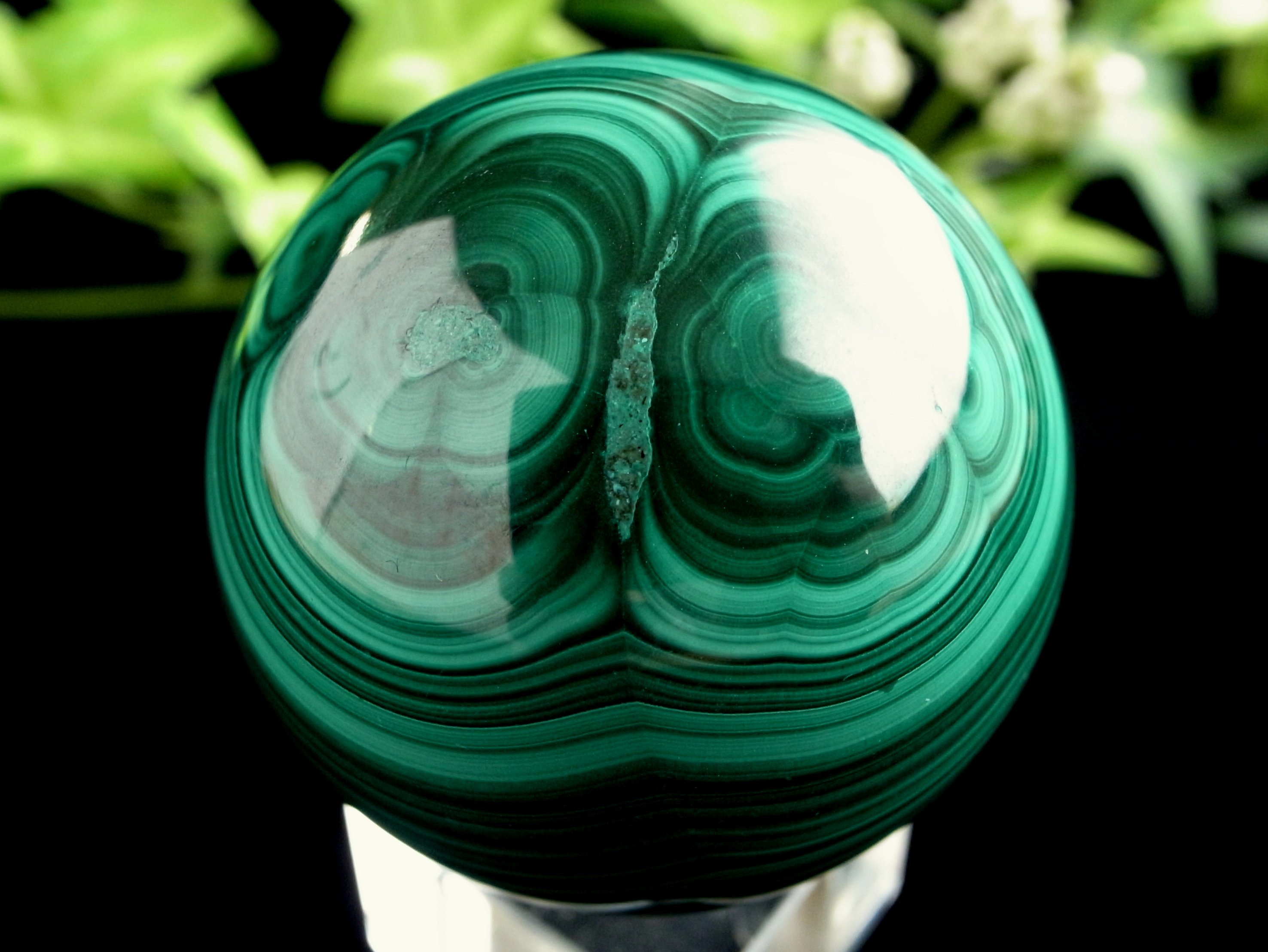 ★限定NEW★高品質♢お買得【マラカイト『孔雀石』タンブル連】❤️ a41063-1_700.jpg