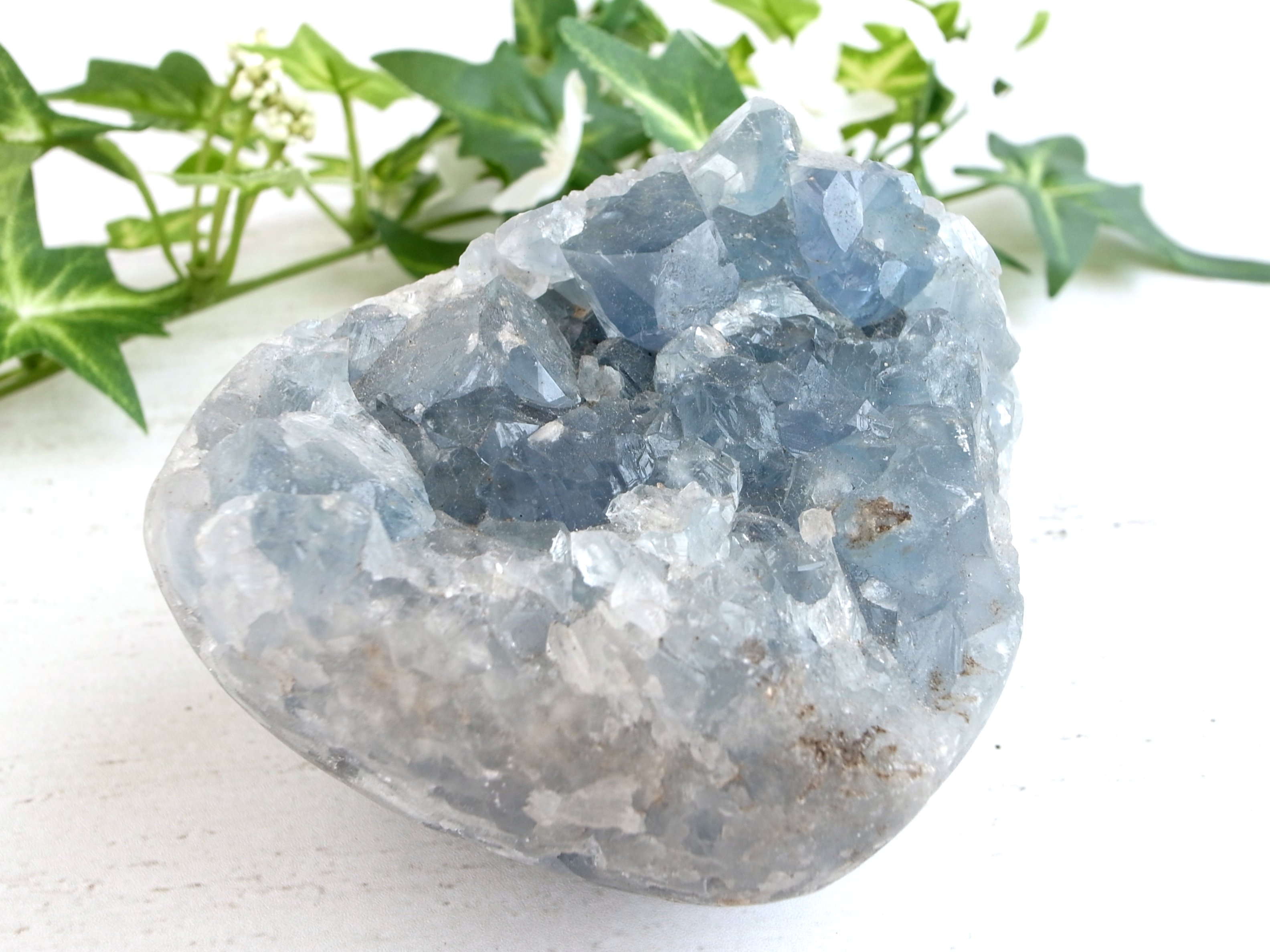 楽天市場】ころんとたまご型【セレスタイト 原石】1個売り 160g-190g