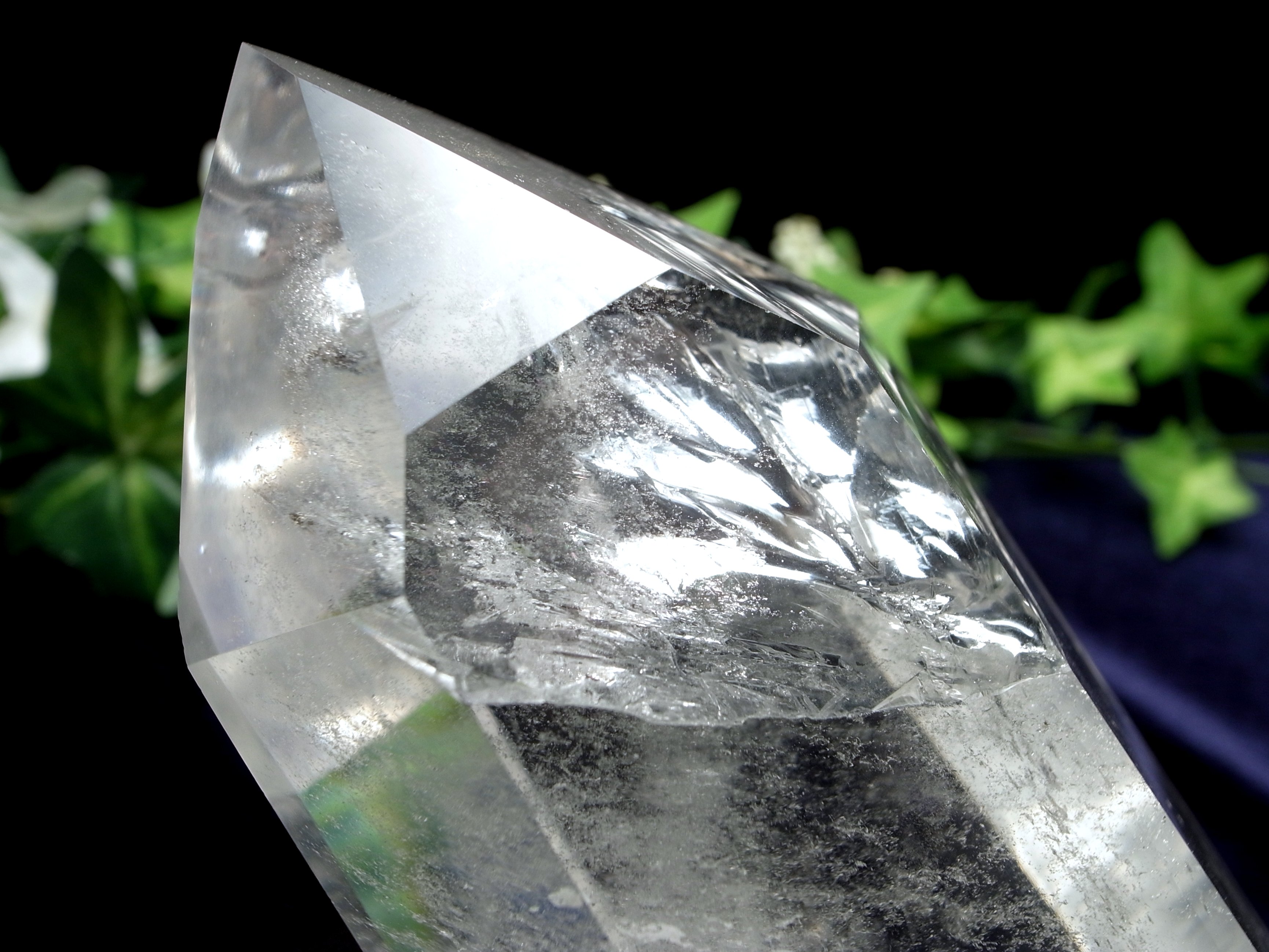 超透明　ファントム　虹入り水晶ポイント 超透明 ファントム 虹入り水晶ポイント 楽天市場】虹入り!【立体