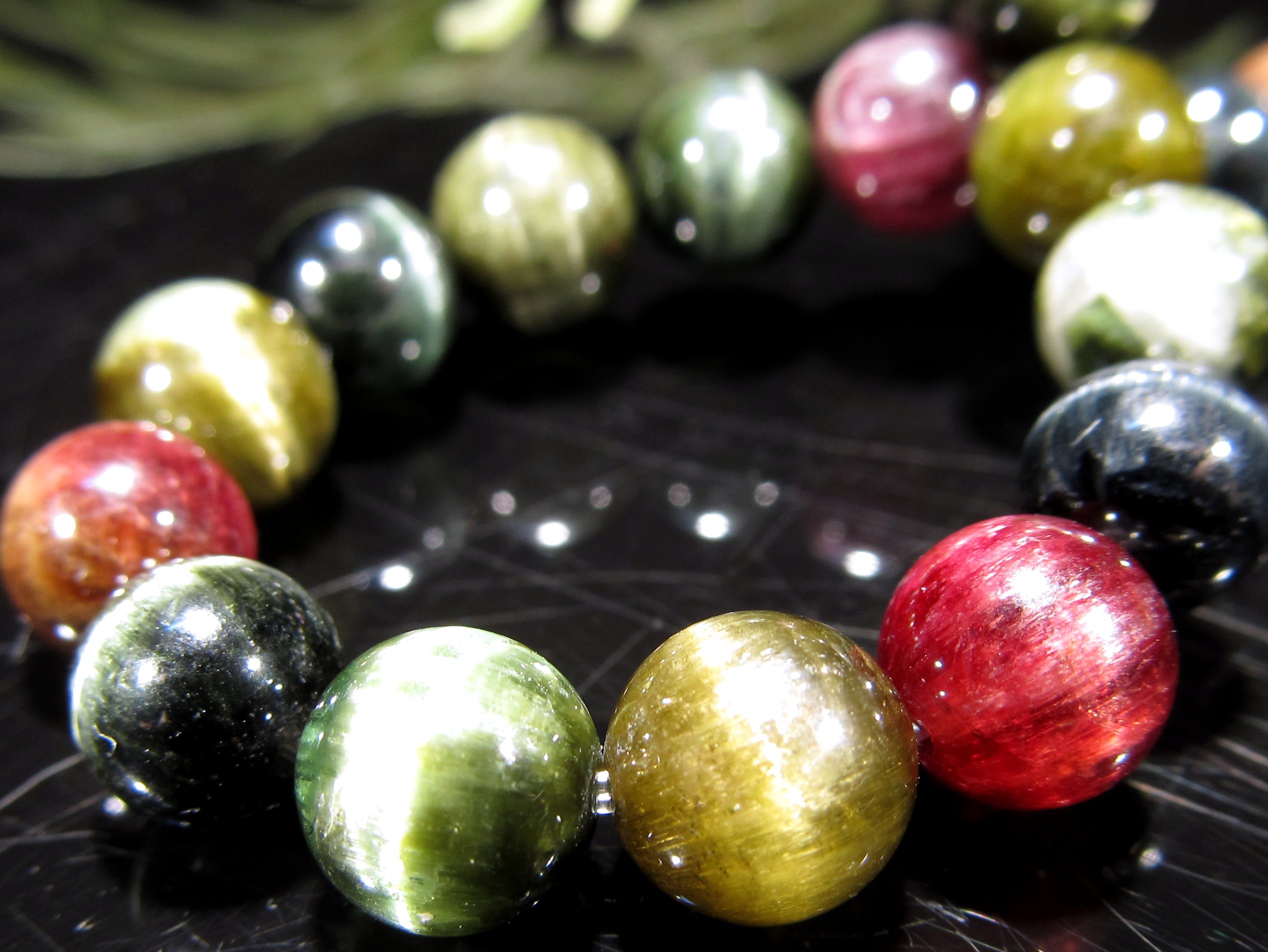 楽天市場】グリーントルマリン 高品質 アフガニスタン産 ブレスレット