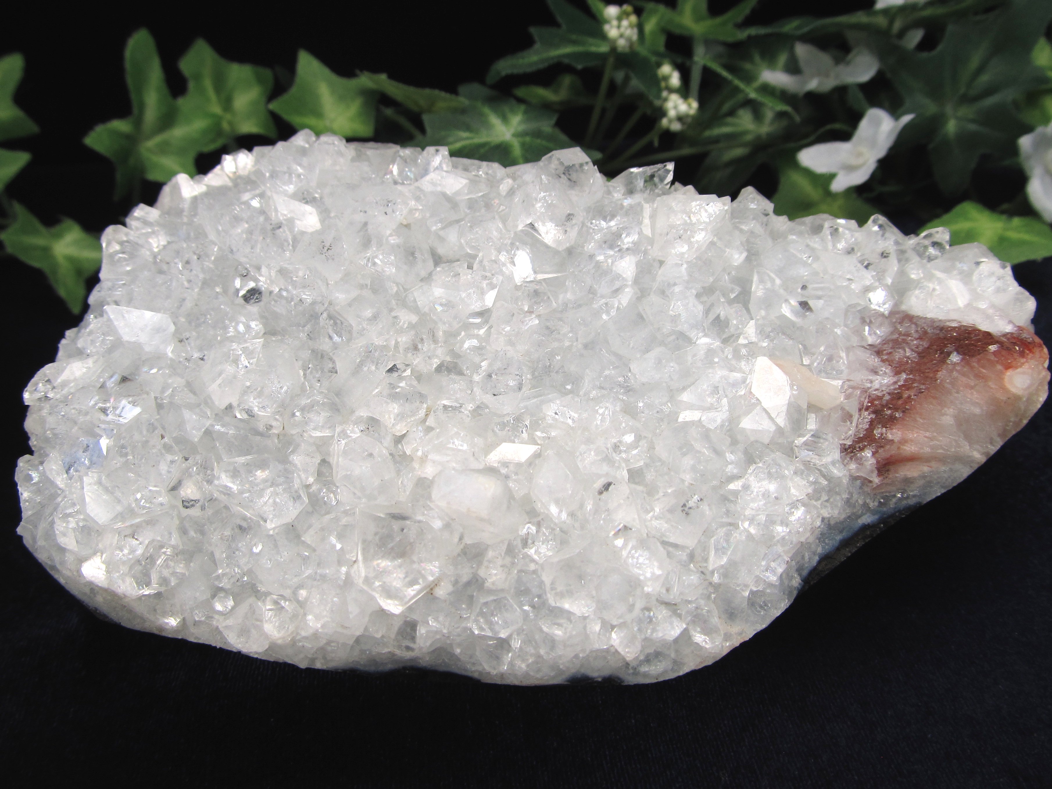 楽天市場】虹入り！○【アポフィライト（魚眼石）クラスター原石】最