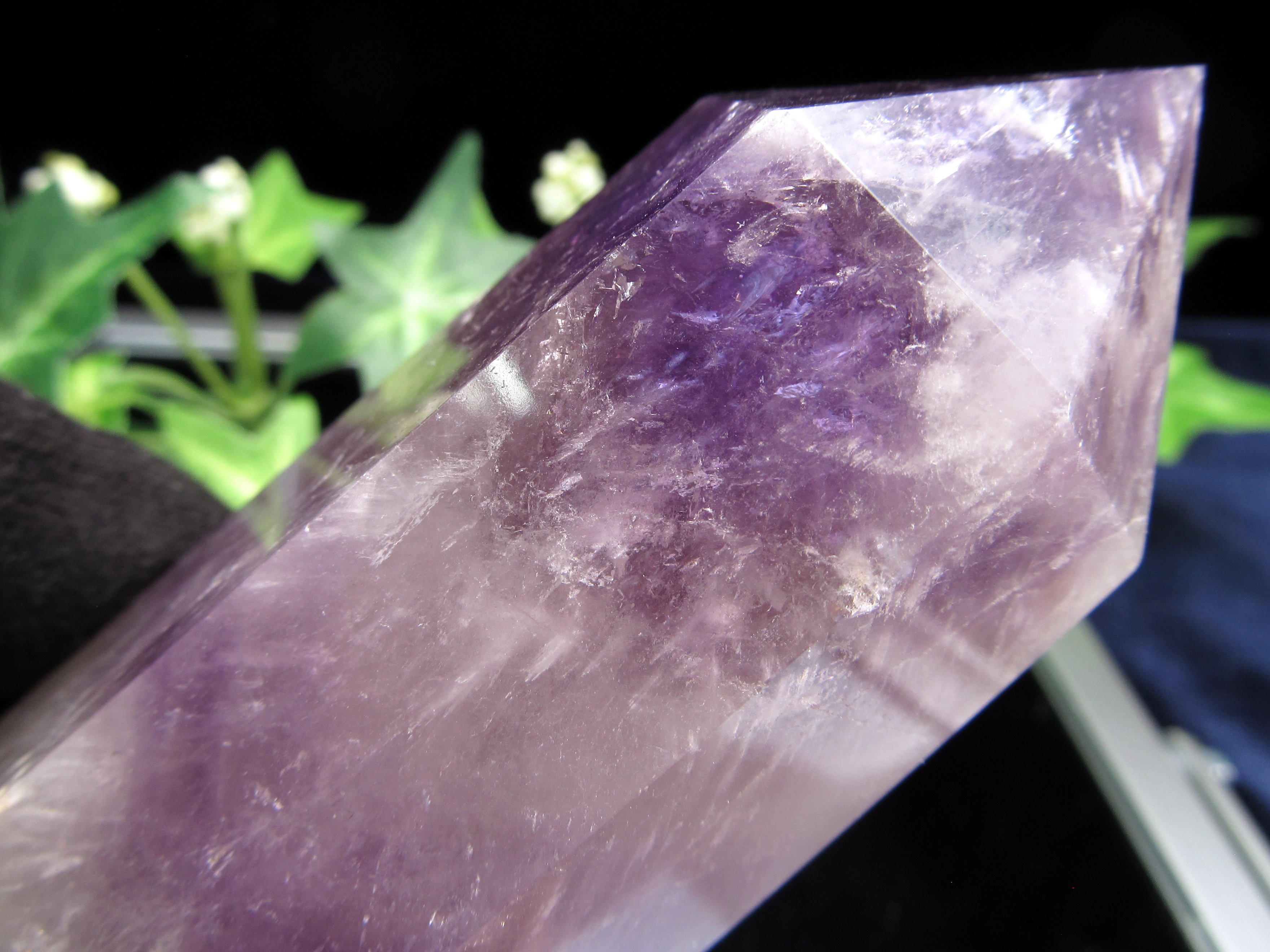 アメジストのユニコーン　ファントム入り ファントムアメジスト（アメジストファントム） - 埼玉県吉川市