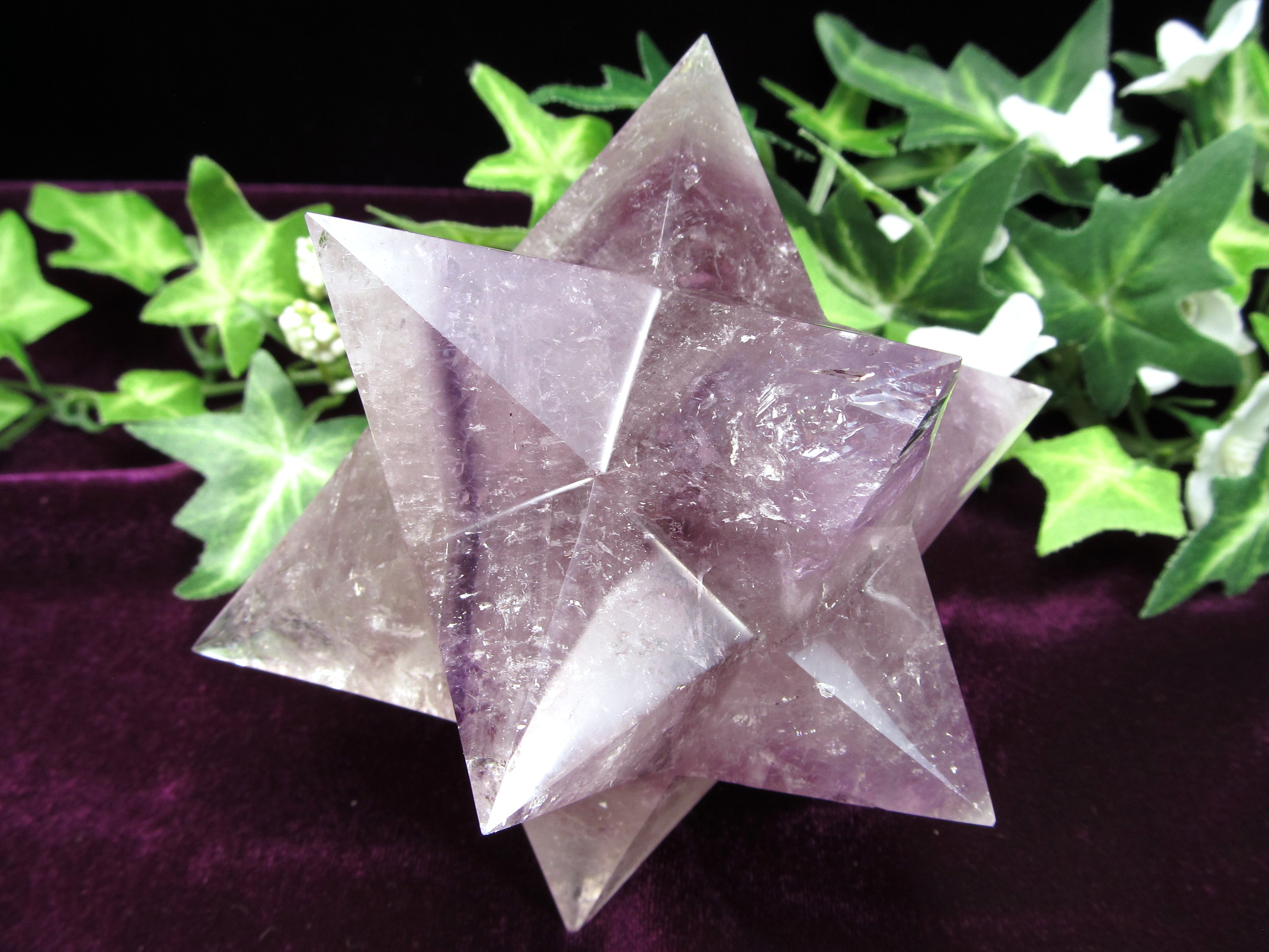 ☆特別出品☆透明度と綺麗なクラック☆究極形状☆アメジスト アステロイド 天然石 アメジスト 128g 紫水晶 六角柱 パワーストーン 天然石 鉱物