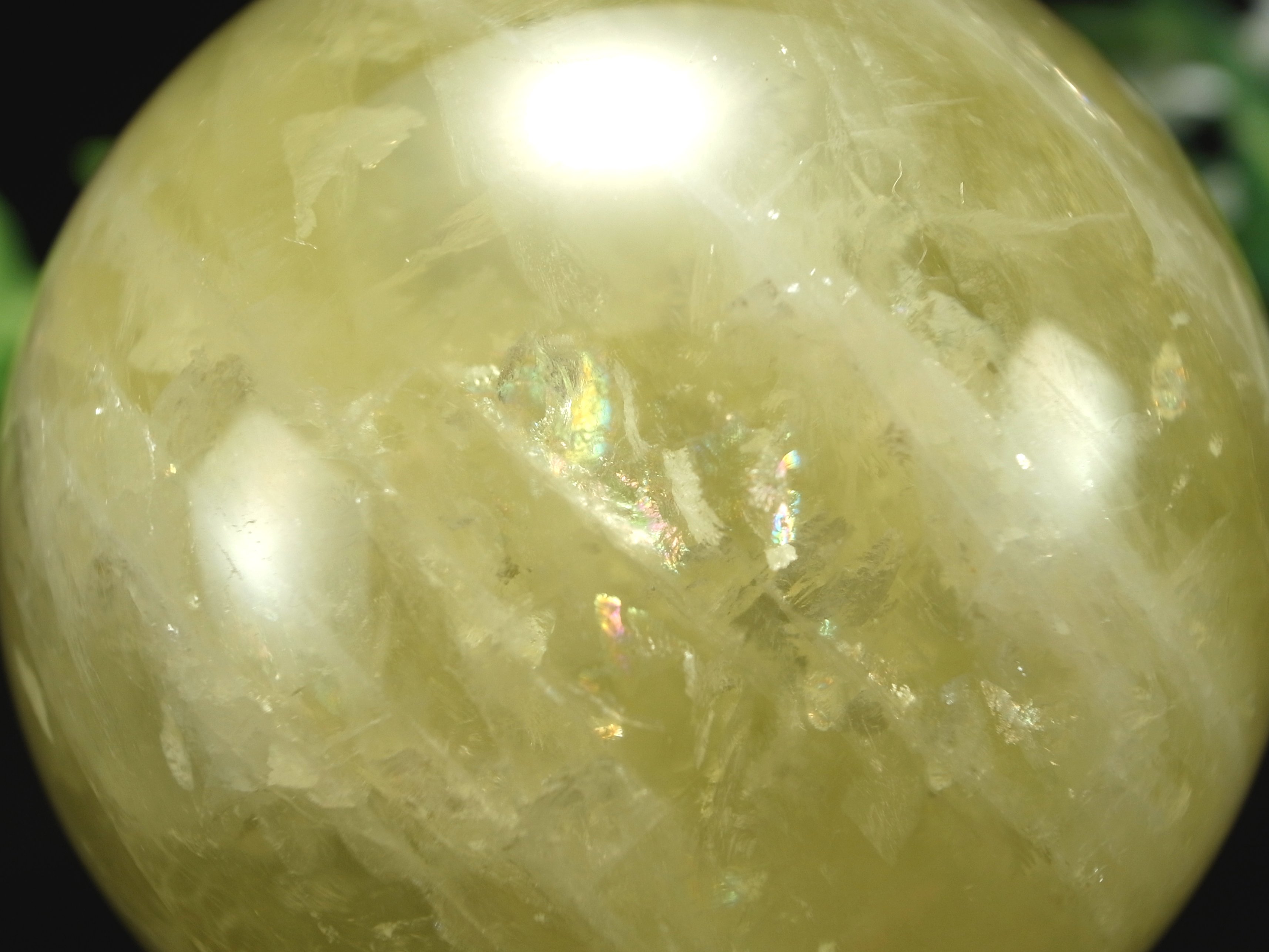 楽天市場】○くっきりエンジェルラダー・虹入り 5A【超透明 天翔ける